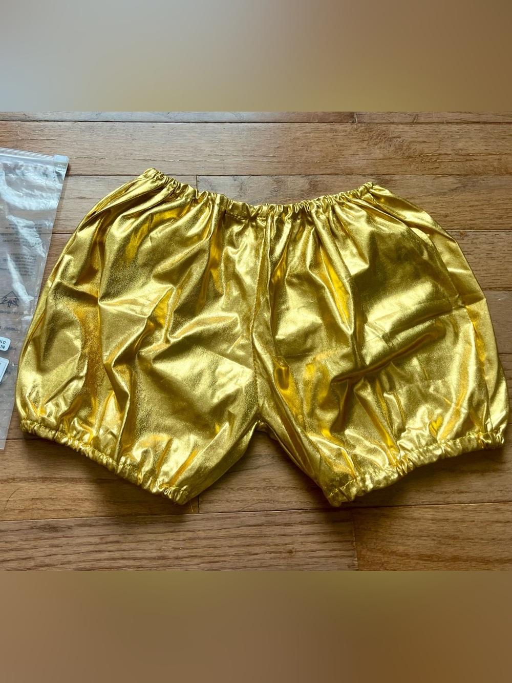 Little Girls Gold Bloomers